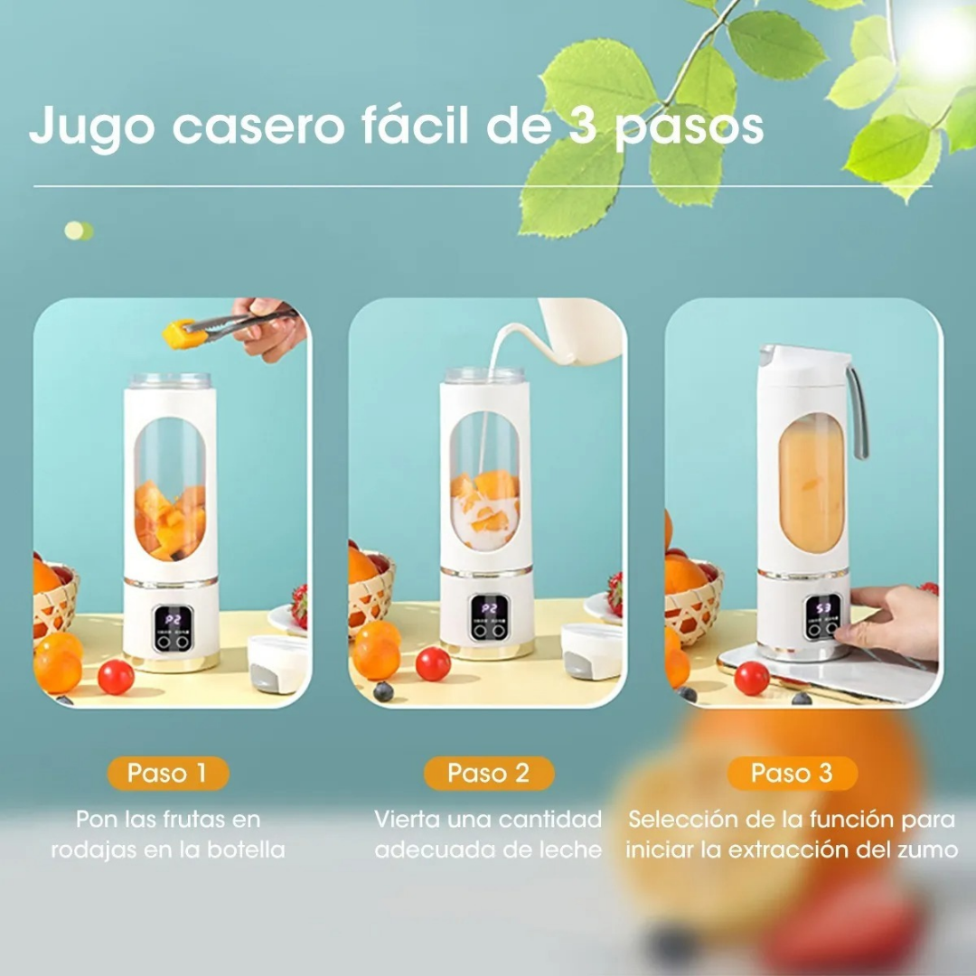 Licuadora Portátil USB – Batidos saludables sin complicarte la vida