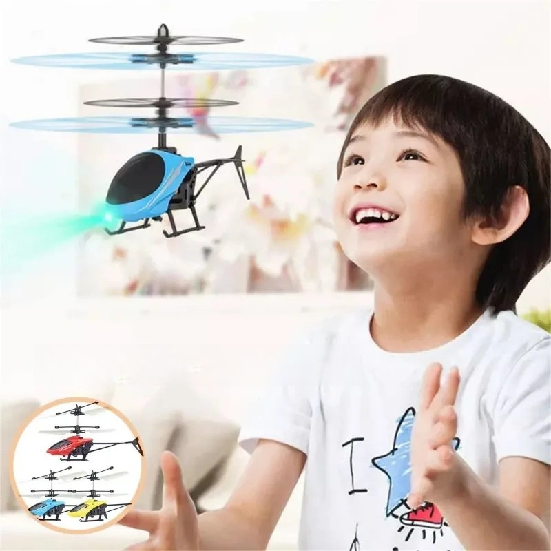 Drone Mini Helicóptero Con Sensor Volado