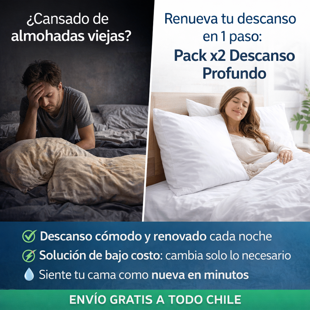 RENUEVA TU DESCANSO EN 1 PASO: PACK X2 DESCANSO PROFUNDO
