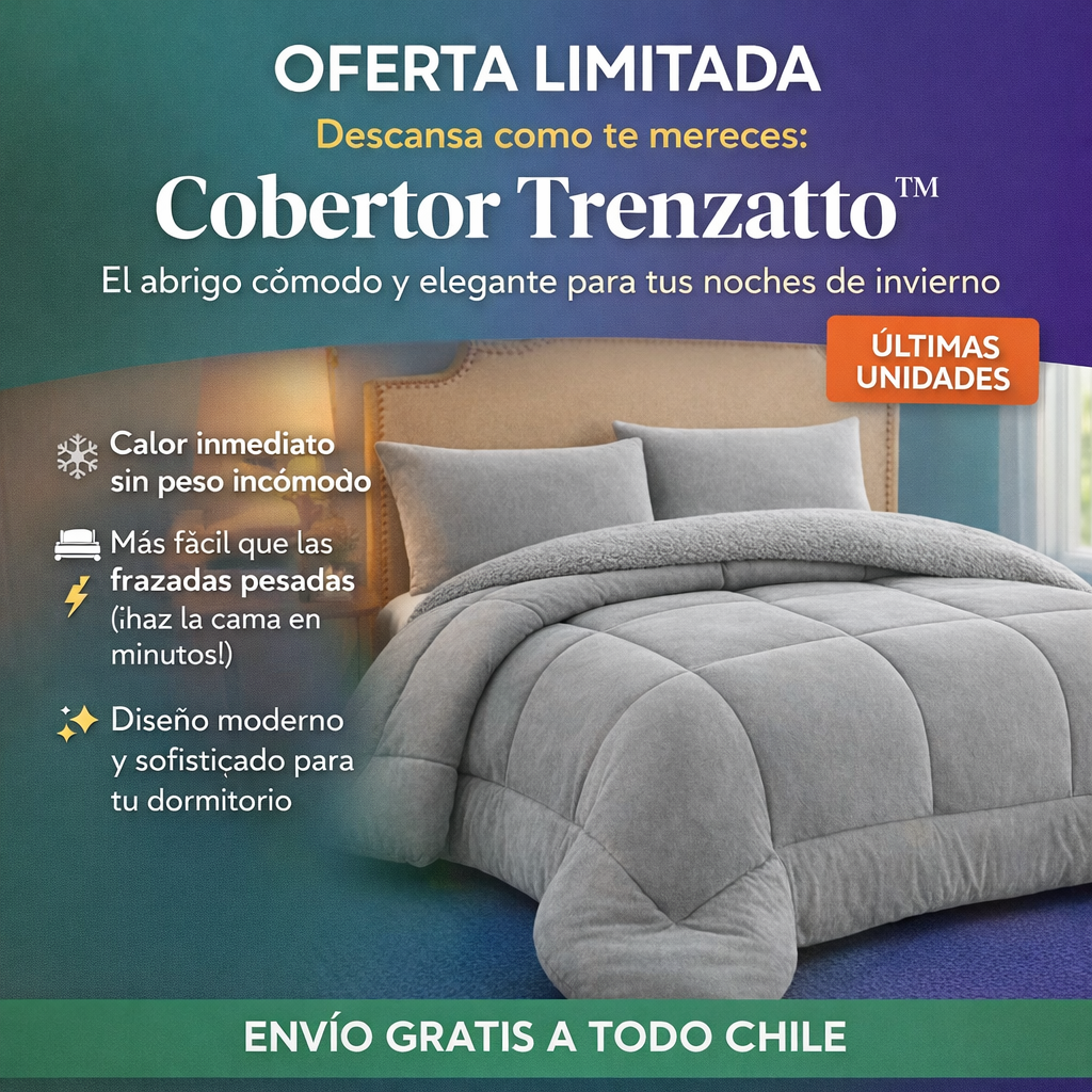 COBERTOR TRENZATTO™: CALOR Y ELEGANCIA