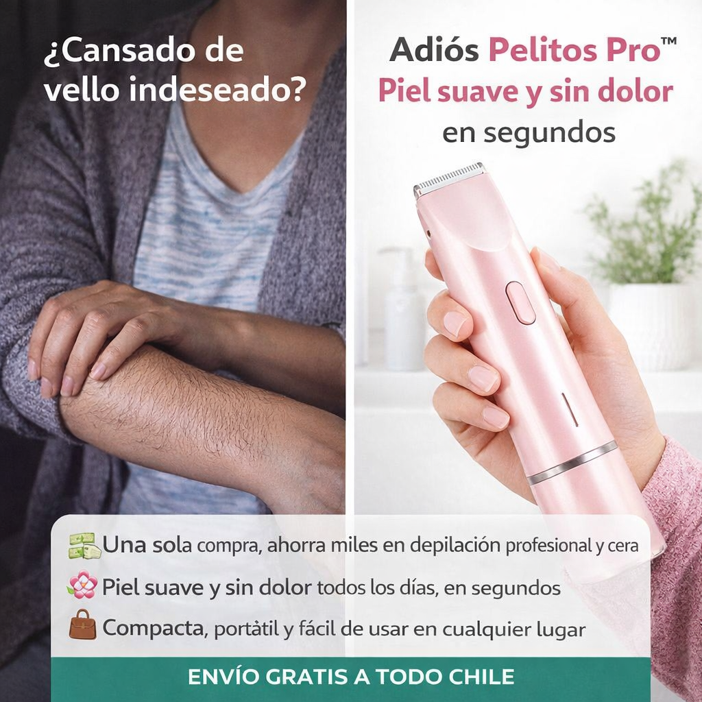 Adiós Pelitos Pro™ – La Rasuradora Femenina que te ahorra tiempo, dinero y molestias