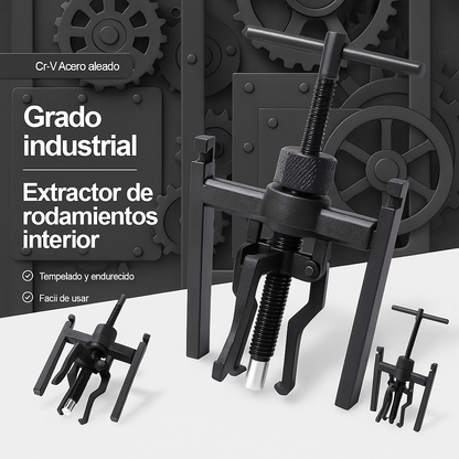 Extractor de Engranajes y Cojinetes 3 Patas – Acero de Alta Resistencia