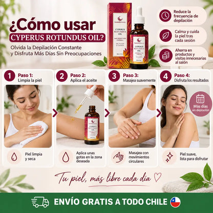 ✨ CYPERUS ROTUNDUS: Olvida la Depilación Constante y Disfruta Más Días Sin Preocupaciones ✨