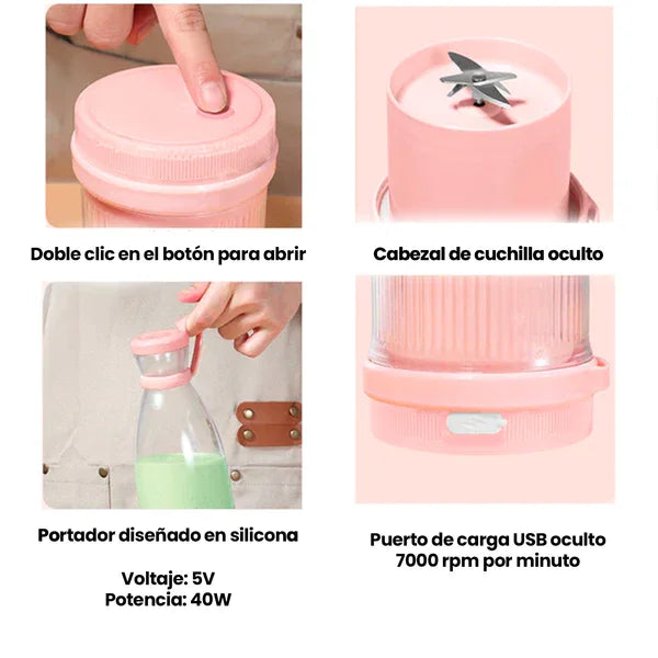 ShakeMix™ – Jugos y batidos al instante, estés donde estés