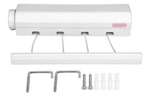 Tendedero Secador Ropa Retráctil Pared - (30%OFF)