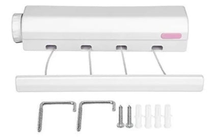 Tendedero Secador Ropa Retráctil Pared - (30%OFF)
