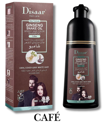 BioColor™ Shampoo Cubre Canas – Natural, Rápido y Efectivo (30% OFF)