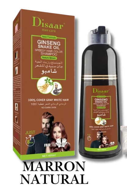 BioColor™ Shampoo Cubre Canas – Natural, Rápido y Efectivo (30% OFF)
