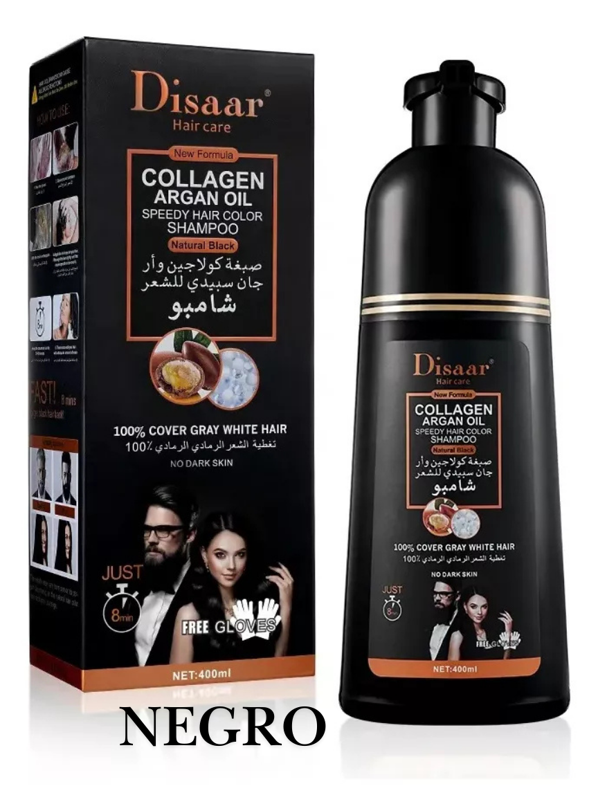 BioColor™ Shampoo Cubre Canas – Natural, Rápido y Efectivo (30% OFF)