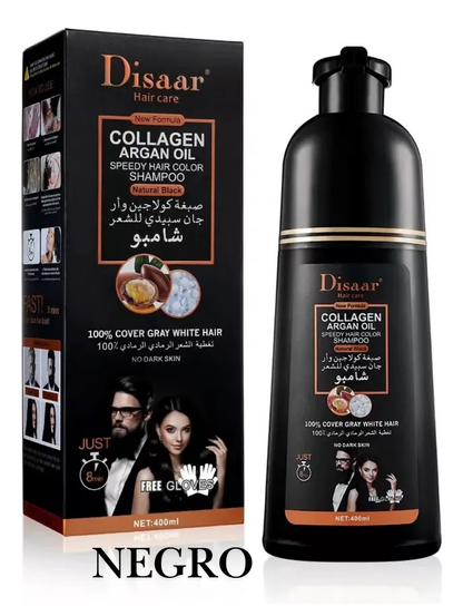 BioColor™ Shampoo Cubre Canas – Natural, Rápido y Efectivo (30% OFF)