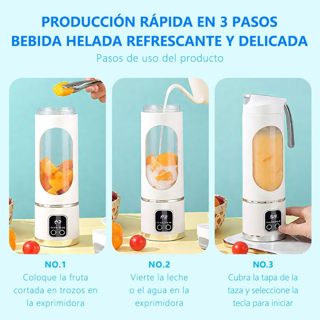 Licuadora Portátil USB – Batidos saludables sin complicarte la vida