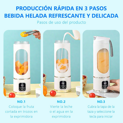 Licuadora Portátil USB – Batidos saludables sin complicarte la vida