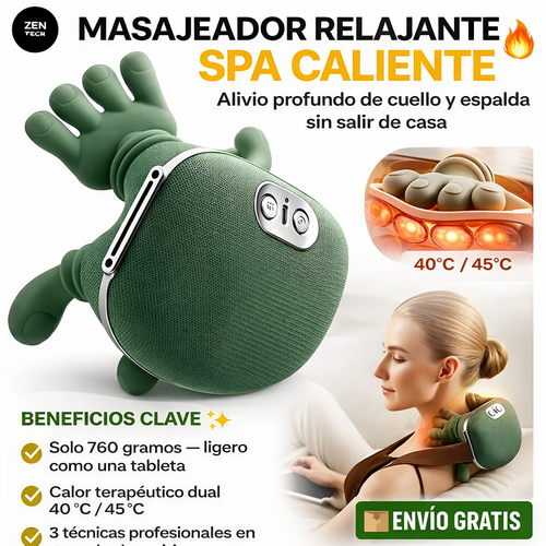 🔥MASAJEADOR RELAJANTE SPA CALIENTE™