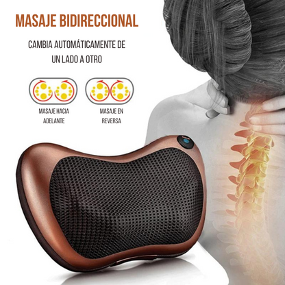 💆‍♀️ Almohada Masajeadora (30% OFF) 💆‍♂️