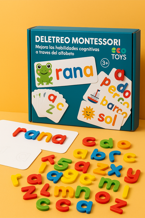Juego Montessori de Deletreo Infantil™ - (30% OFF)
