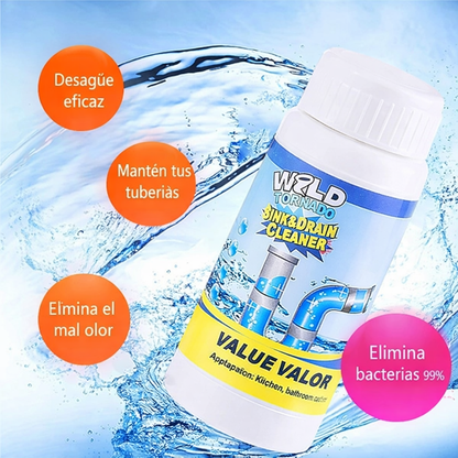 POLVO DESTAPADOR DE CAÑERÍAS (PACK x3)