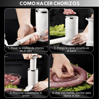 SalchiPro™ – Longanizas en casa + Guia uso + 30 Recetas GRATIS