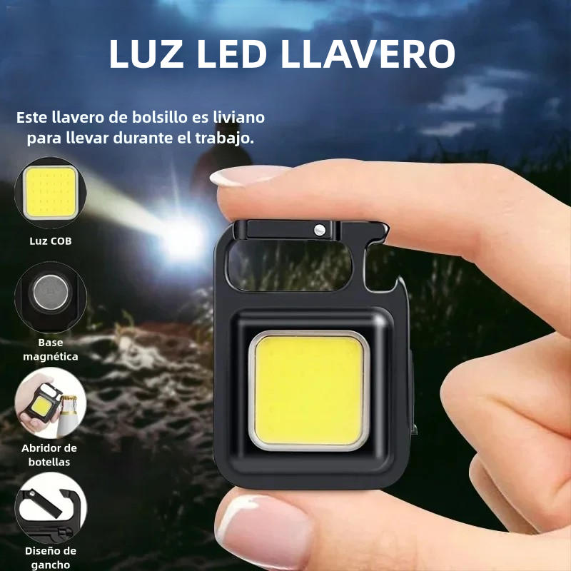 🔥 Mini Linterna/Llavero de Emergencia (30% OFF) 💡