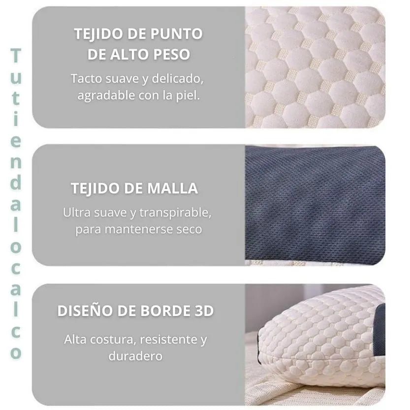 NeckRelief™ – Dormí bien, despertá sin dolor (+2 almohadas)