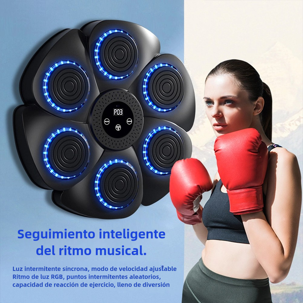 🥊 Maquina de Boxeo con Musica Bluetooth (30% OFF) 🎶