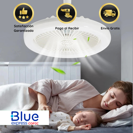 🌬 Lámpara Led Ventilador Inteligente (30% OFF) 🧊
