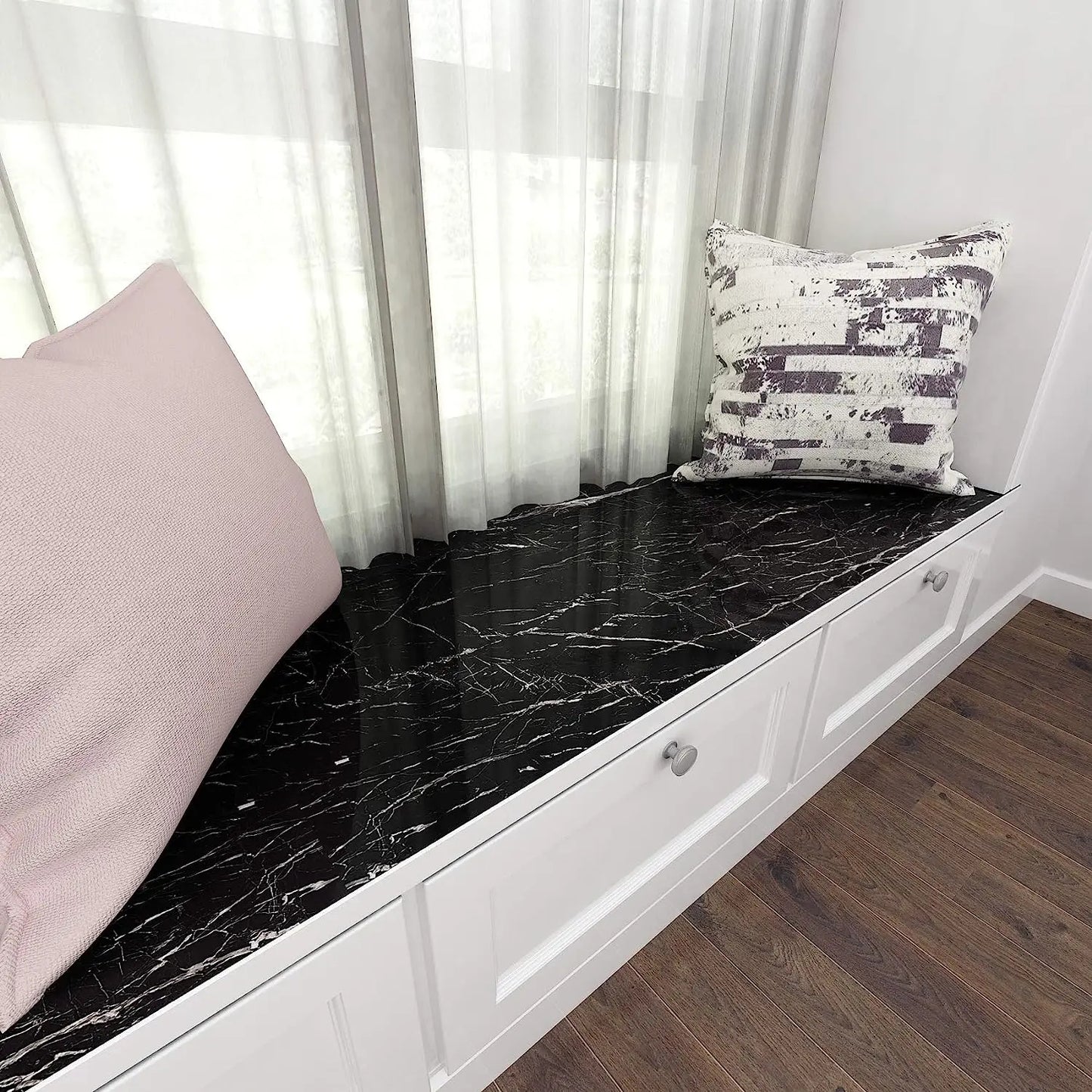 🏚 Papel Adhesivo de Mármol 10metros (20% OFF) 🏠