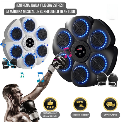 🥊 Maquina de Boxeo con Musica Bluetooth (30% OFF) 🎶