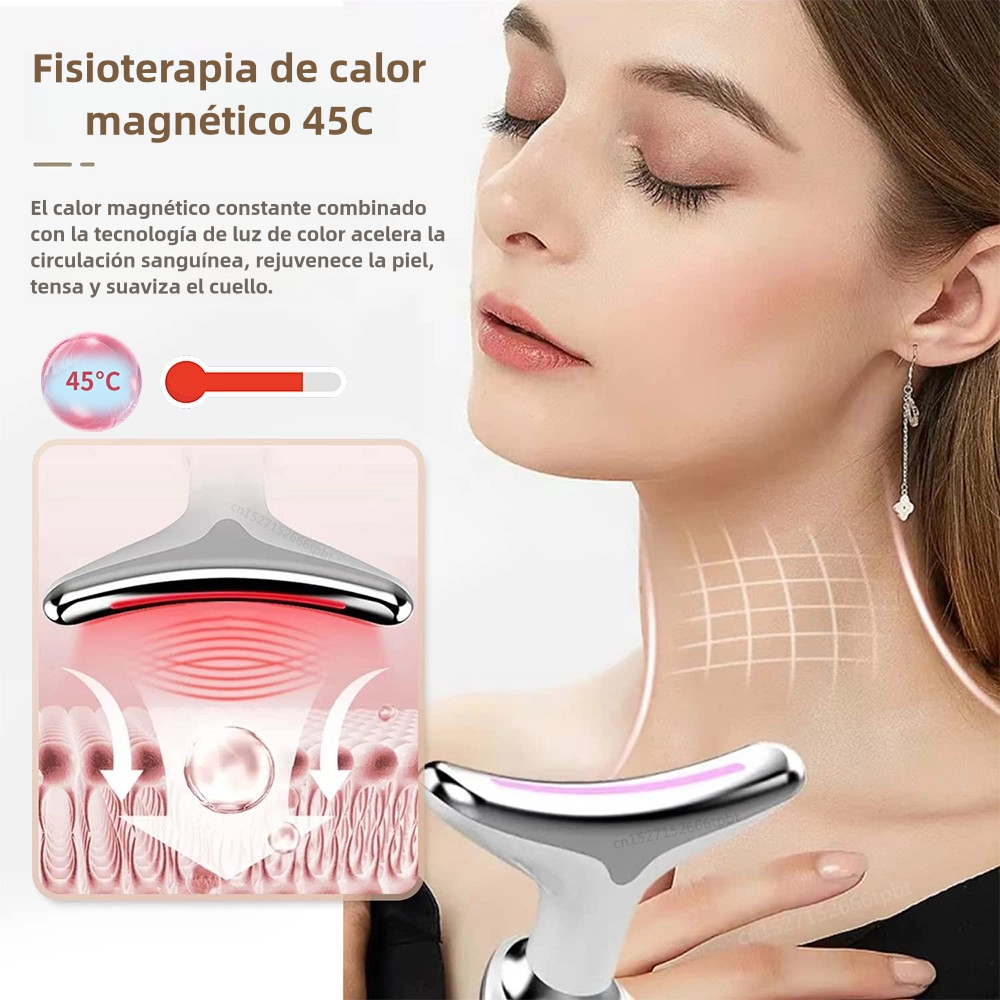 🧖‍♀️ Masajeador Facial Tecnología Led (30% OFF) 🌟
