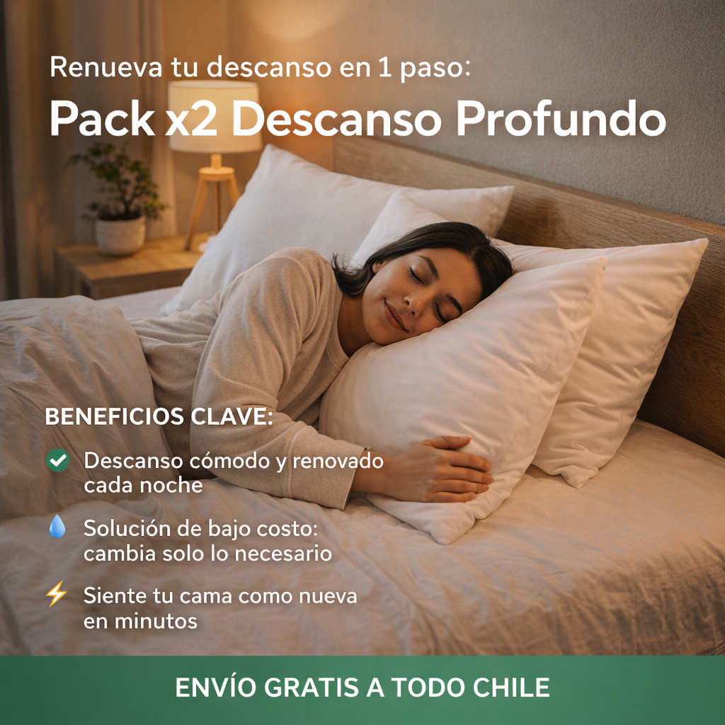 RENUEVA TU DESCANSO EN 1 PASO: PACK X2 DESCANSO PROFUNDO