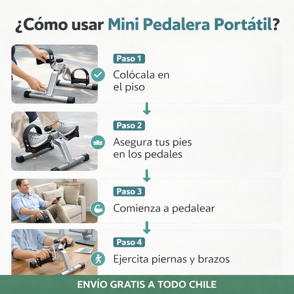 PedalFit™ Mantén tu Movilidad Todos los Días sin Esfuerzo