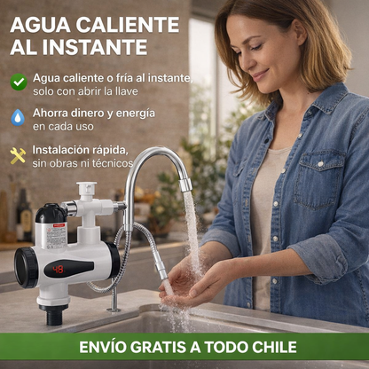 Calentador de Agua Eléctrico Instantáneo – Agua caliente al instante cuando más la necesitas