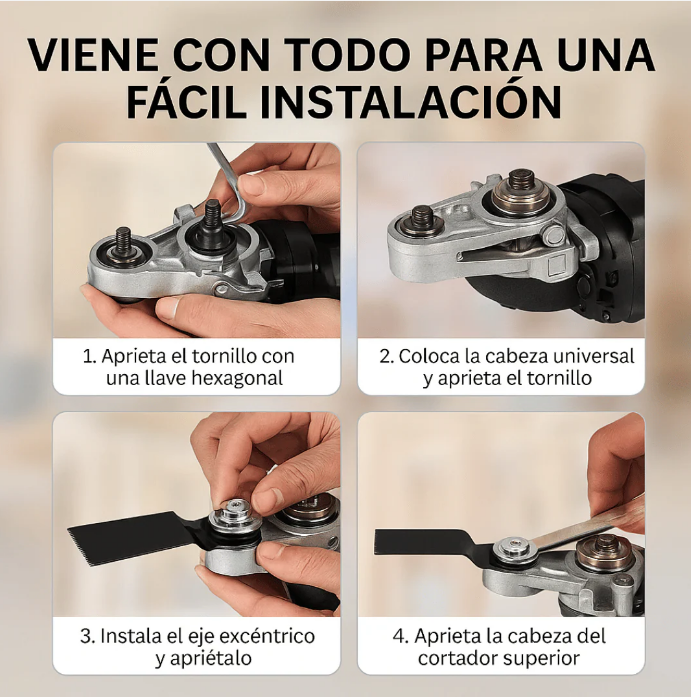 MultiAdapt™ –Tu esmeril, ahora multi-herramienta