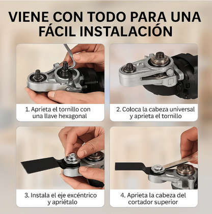 MultiAdapt™ –Tu esmeril, ahora multi-herramienta