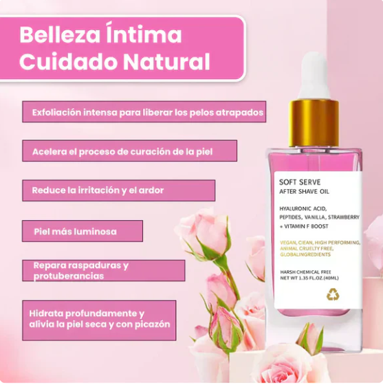 Truly Beauty™ 50ML – Aceite Post Depilatorio ORIGINAL + Guía GRATIS para piel suave