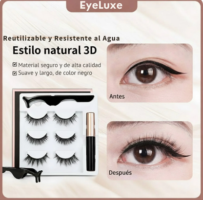 Pestañas Magnéticas + Máscara Flamenco Waterproof GRATIS