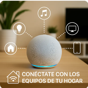 Sonido envolvente y control por voz con el Parlante Inteligente Alaxe