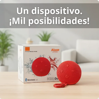 Sonido envolvente y control por voz con el Parlante Inteligente Alaxe