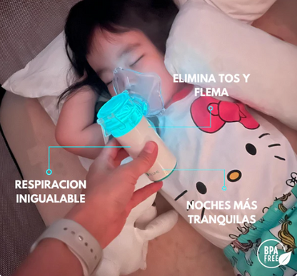 Nebulizador Portátil - Alivio respiratorio sin clínicas ni esperas