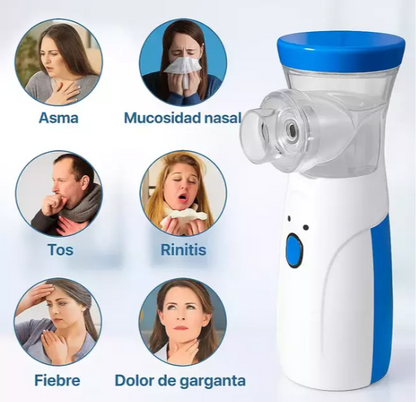 Nebulizador Portátil - Alivio respiratorio sin clínicas ni esperas