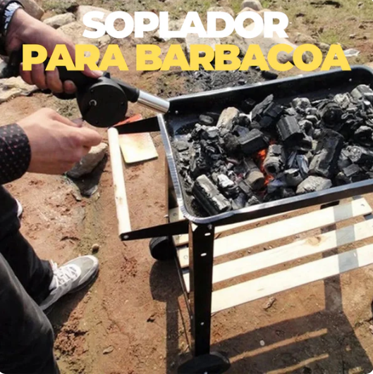 SopleX™ – Prende el carbón sin soplar ni frustrarte