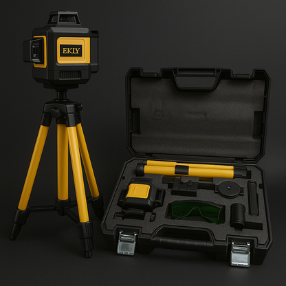 Nivel Láser PRO 4D™ – 16 Líneas + Trípode Incluido