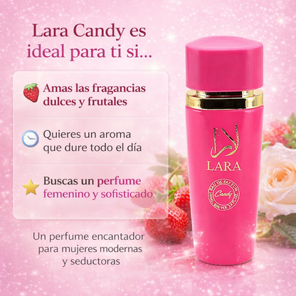 LARA™ Candy & Pink El perfume viral ya esta en Chile
