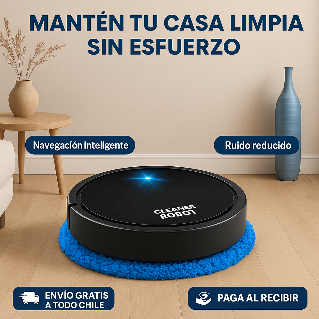 RoboMop™ – Dile adiós al trapeador y al cansancio diario