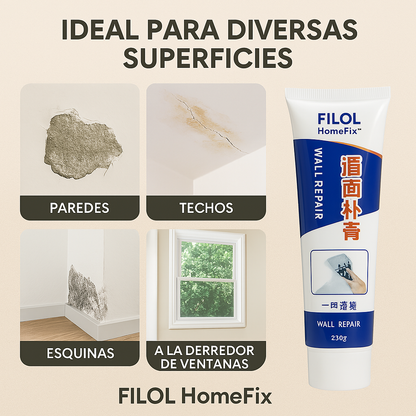 FILOL HomeFix™ – Crema Reparadora de Grietas +  Espátula GRATIS
