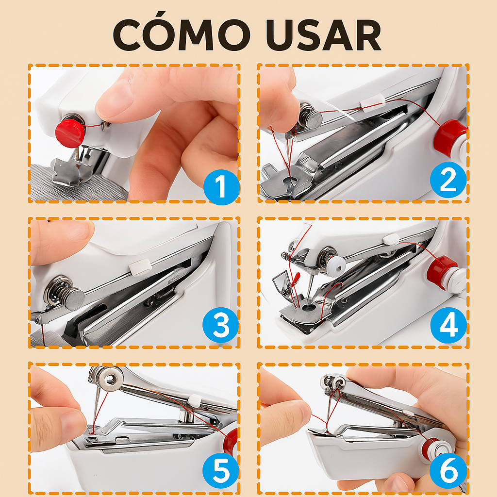 StitchMate™ – Maquina de coser portátil  + Guía (GRATIS)