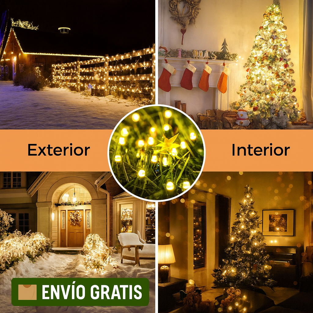 🎄 La magia empieza antes: decorá sin enchufes ni estrés.