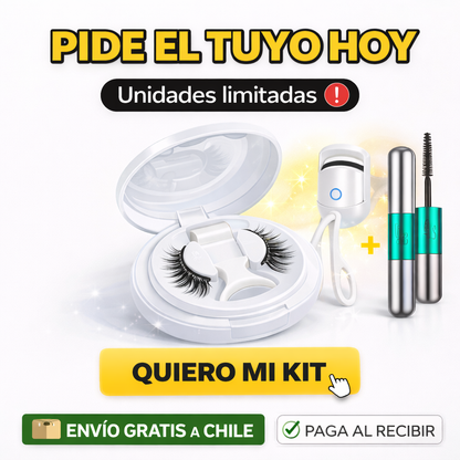 Kit de Pestañas Magnéticas LZ11 – Mirada Impactante en Segundos Sin Pegamento
