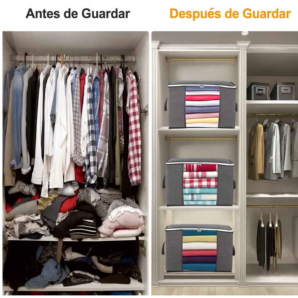 Organizador de Ropa X6™ – Orden total sin gastar en muebles