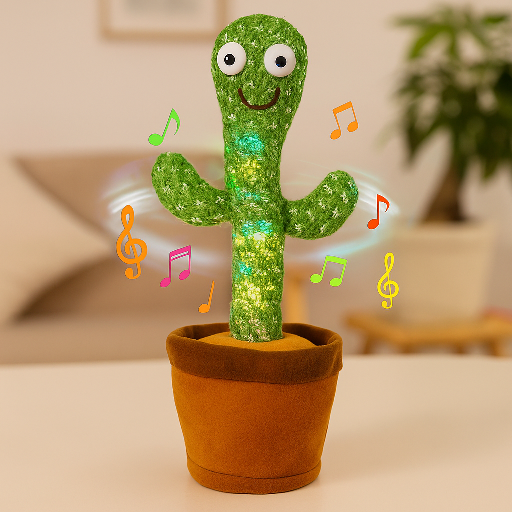 🌵 Cactus Bailarín™ – Juega, canta y baila sin pantallas