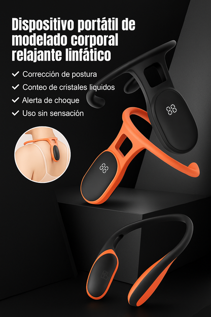 🧘‍♂️ PostureRelax™ – Corrector Inteligente con Masaje Ultrasónico